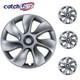 Pour Tesla Model Y 2020-2024, Couvre-roue Symétrique Gemini 19'' En Gris