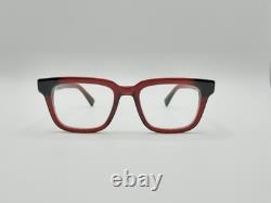 Prix de vente conseillé 679 $ Lunettes Mykita Lamin Carrées Acétate Rouge 51/19-145