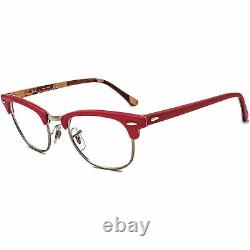 Ray-ban Lunettes Pour Femmes Rb 5154 5651 Red/silver Horn Rim Frame 4921 140