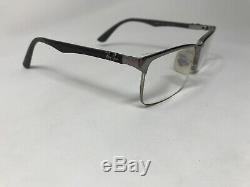Ray-ban Rb8411 Lunettes 2714 Cadre Half Rim 54-17-140 Silver / Carbon Fw99