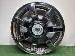 Roue en chrome d'origine de 22 pouces pour Cadillac Escalade 2007-2014 OEM