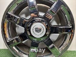 Roue en chrome d'origine de 22 pouces pour Cadillac Escalade 2007-2014 OEM