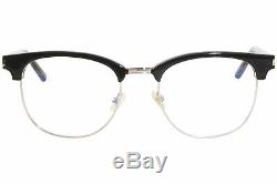 Saint Laurent Classique Sl104 001 Lunettes Noir / Argent Cerclée Cadre Optique