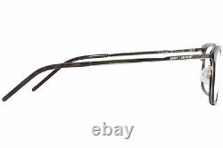 Saint Laurent Sl452/f 002 Lunettes De Vue Cadre Homme Noir/argent Full Rim 54mm