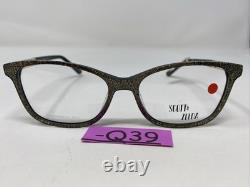 Scott & Zelda 7438 Monture de lunettes en argent scintillant 53-16-140 -Q39