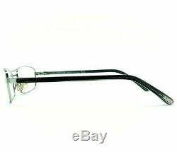 Tom Ford Ft5024 751 Silver Rectangular Full Rim Lunettes Cadres 52-16-130