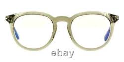 Tom Ford TF5905-B 096 Vert clair Argent Rond Plastique/Métal Lunettes 49-21-145