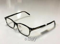 Tom Ford Tf 5647-d-b Noir 005 Cerclée Silver't ' Logo Eyeglass / Rx Cadre
