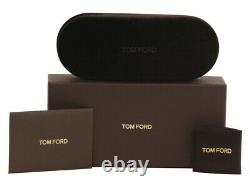 Tom Ford Tf5304 093 Lunettes De Vue Homme Brillant Gris Rayé Cadre Optique 54mm