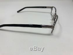 Tommy Hilfiger Th1207 25k 53-17-135 Noir Argent Cerclée Lunettes Bj89