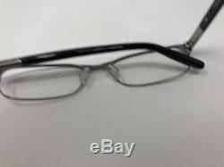 Tommy Hilfiger Th1207 25k 53-17-135 Noir Argent Cerclée Lunettes Bj89