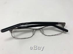 Tommy Hilfiger Th1207 25k 53-17-135 Noir Argent Cerclée Lunettes Bj89