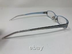 Valentino Lunettes Cadre Italie V 5341 0ka9 51-16-135 Silver Blue Full Rim Tu56