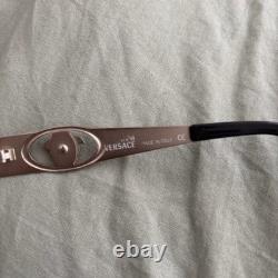Versace MOD. V9011 Femme ovale à monture complète en métal/plastique argenté Medusa vintage