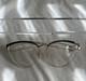 Vintage Salvatore Ferragamo Sf2175 733 Femme Argent Cat Eye Monture Int&eacute;grale 56-16-140