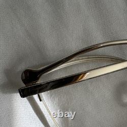 Vintage Salvatore Ferragamo SF2175 733 Femme Argent Cat Eye Monture intégrale 56-16-140