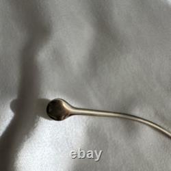 Vintage Salvatore Ferragamo SF2175 733 Femme Argent Cat Eye Monture intégrale 56-16-140