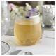 Visions Dynasty Verre &agrave; Vin Sans Pied En Plastique Transparent De 12 Oz Avec Bord Argent&eacute;