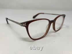 Zac Posen Lunettes Cadres Maryse Ry Red Silver 50-17-140 Full Rim Fi54