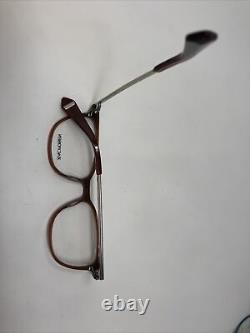 Zac Posen Lunettes Cadres Maryse Ry Red Silver 50-17-140 Full Rim Fi54